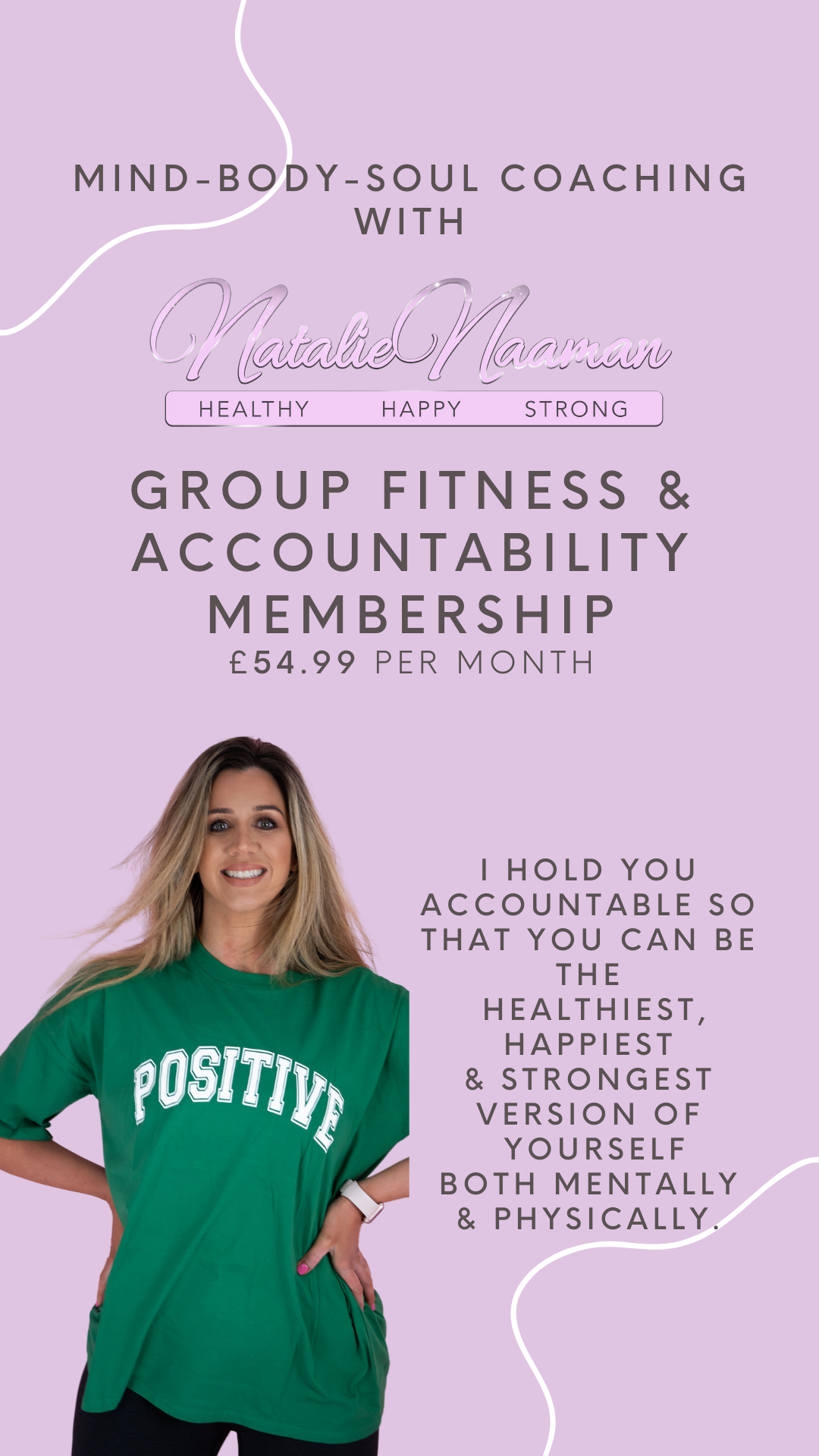 Group Fitness & Accountability Membership - LAUNCHING 15TH APRIL 2024