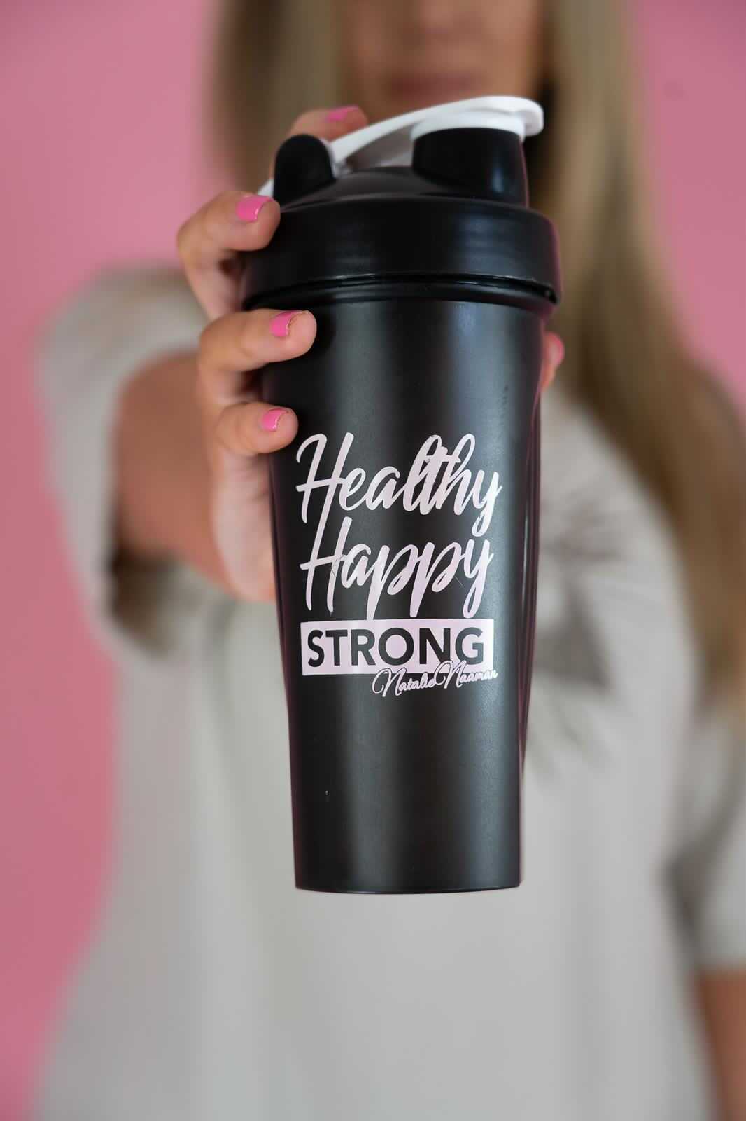 Healthy Happy Strong Protein Shaker!